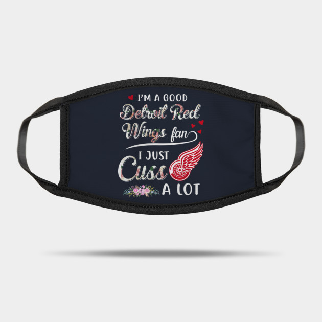 The Detroit Red Wings Hockey Fan Detroit Red Wings Mask Teepublic Au