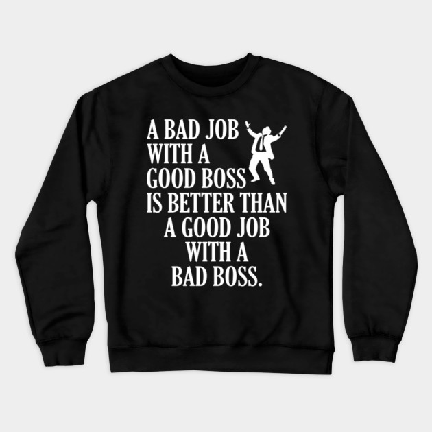 white boss sweatshirt