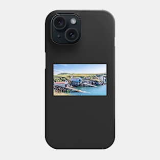 RNLI lifeboat stations in St Justinians, Pembrokeshire Phone Case