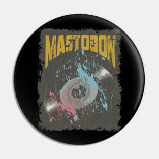 Mastodon Vintage Vynil Pin