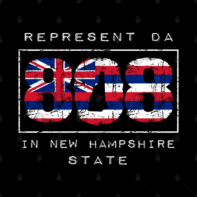 Rep Da 808 in New Hampshire State by Hawaii Nei All Day by hawaiineiallday