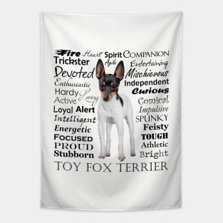 Toy Fox Terrier Traits Tapestry