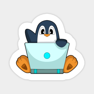 Penguin Laptop Magnet