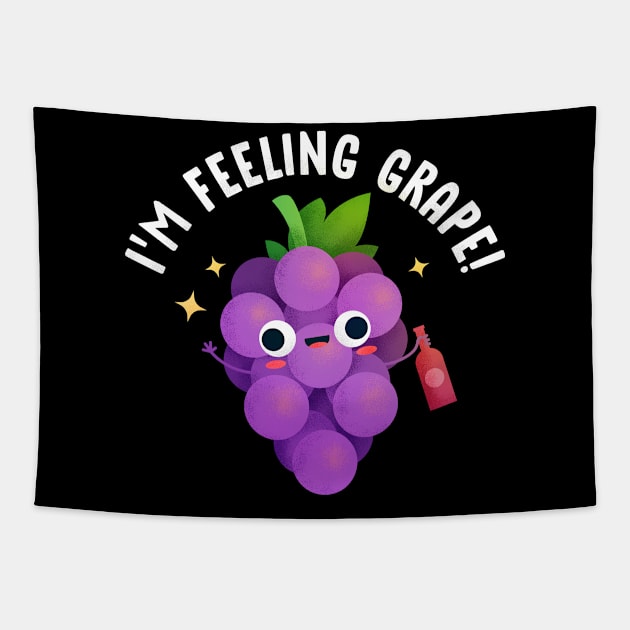 I Feel Grape! Tapestry by salihgonenli