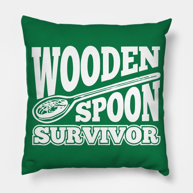 Wooden Spoon Survivor Pillow by MarinasingerDesigns