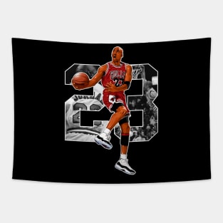 Michael Jordan Basketball Legend Tapestry