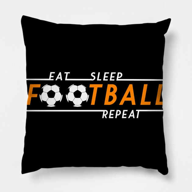 football shirt Pillow by Level up