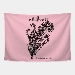 Wildflowers by Bumblebee Biscut Tapestry