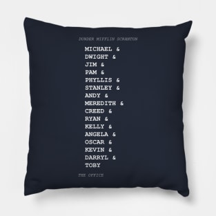 Dunder Mifflin Scranton 01 Pillow