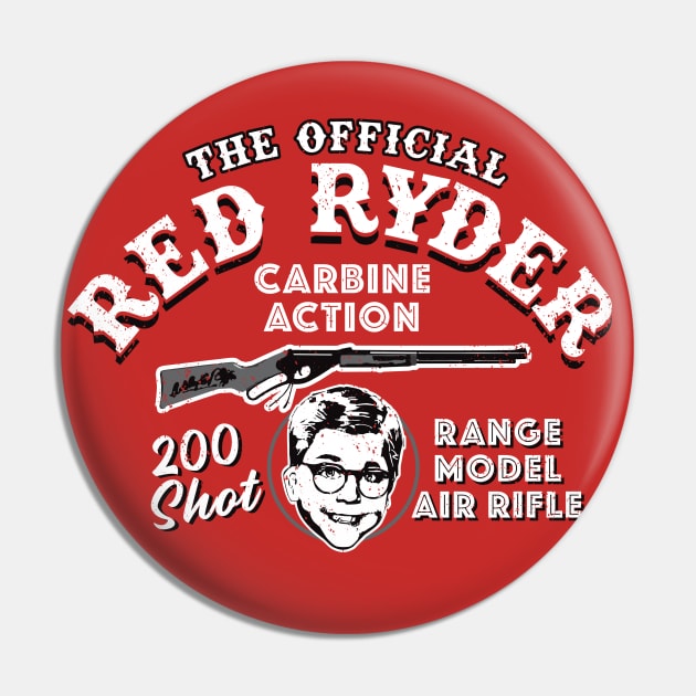 Red Ryder Official Carbine Action 200 Shot Range Model Air Rifle Christmas Story Pin by Alema Art