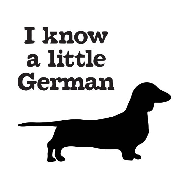 I know a Little German by ThinkingSimple