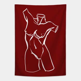 female figure Tapestry