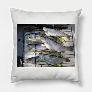 Trout Dinner Pillow