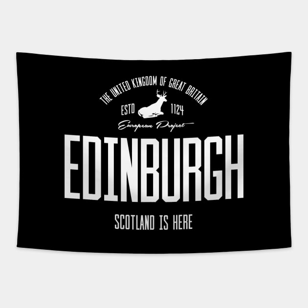 Great Britain, Scotland, Edinburgh Tapestry by NEFT PROJECT