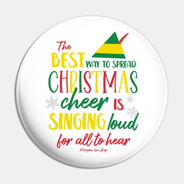 Christmas Cheer, Elf Movie © GraphicLoveShop Pin by GraphicLoveShop