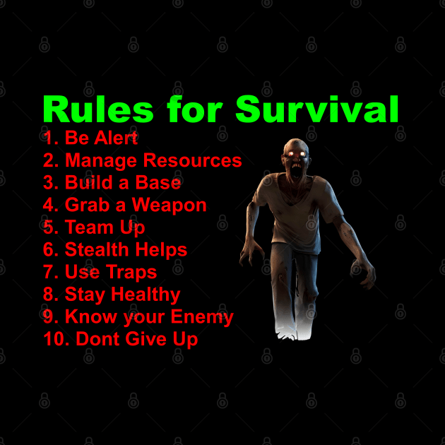 Rules for Survival by Bear Gaming