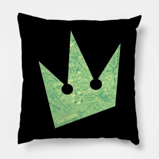 Blades of the Kingdom (green) Pillow