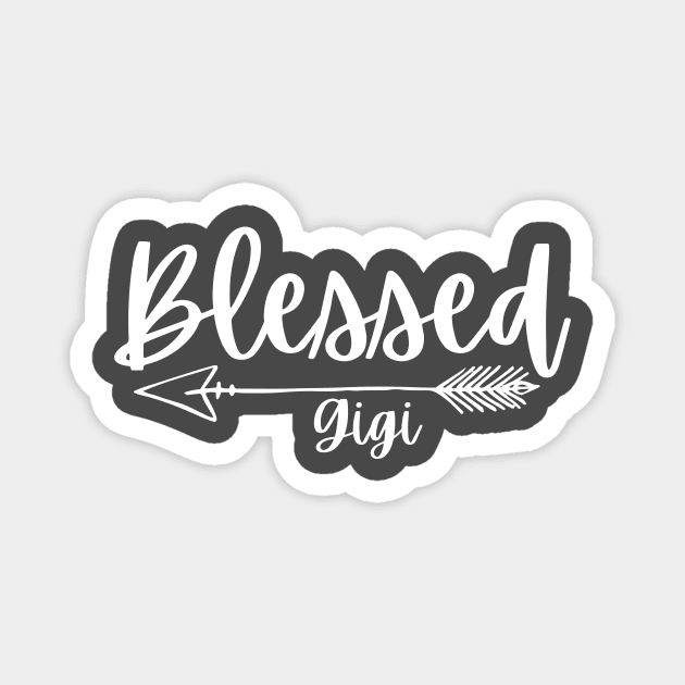 Blessed Gigi Magnet by West 5th Studio