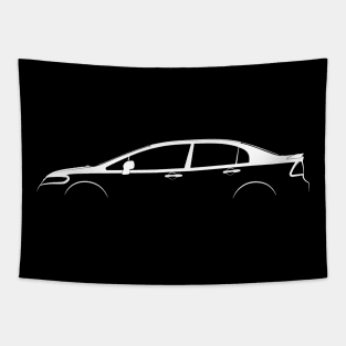 Honda Civic Si (FA) Silhouette Tapestry