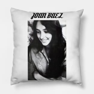 joan baez Pillow