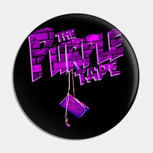 Purple Tape Hip Hop Pin