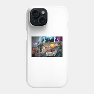 Berlin Wall Graffiti Artwork Street Art Germany Phone Case