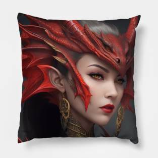 Dragon Beauty Pillow