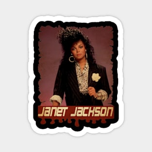 Janet Jackson Vintage Magnet