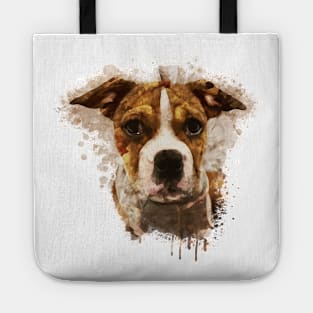 Boxer dog Tote