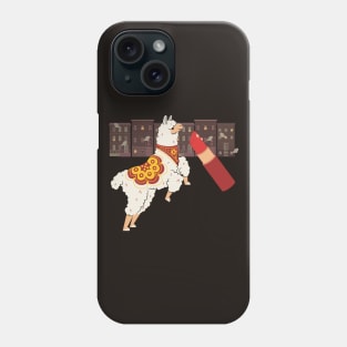 Alpaca Lipstick (no text) Phone Case