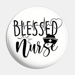 blessed nurse Pin