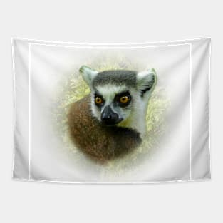 Lemur portrait Tapestry