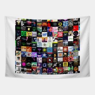 Music collage electronic Tapestry