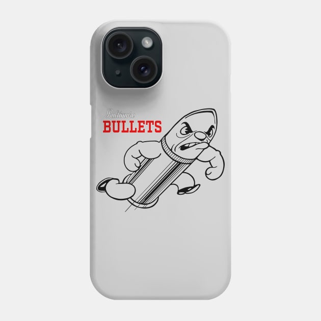 Defunct Baltimore Bullets Basketball Phone Case by LocalZonly