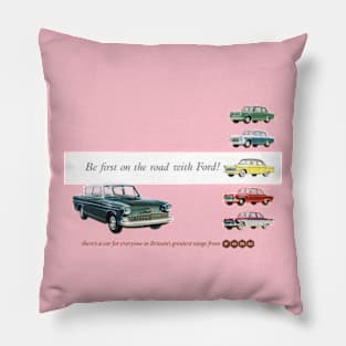 FORD ANGLIA - advert Pillow