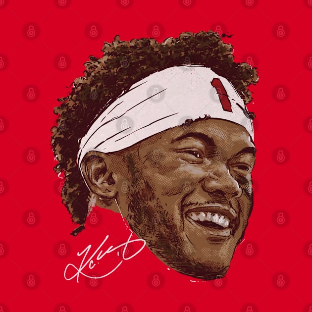 Kyler Murray Arizona Portrait by MASTER_SHAOLIN