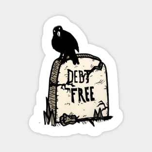 DEBT FREE Magnet