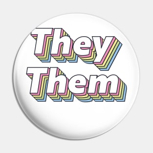 They Them Pronouns Pin