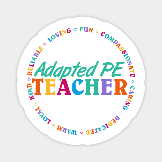 Adapted PE Teacher Magnet by ACTS