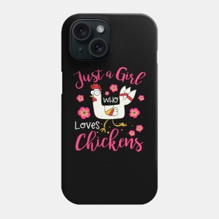 Kids Chicken Hen Love Cute Phone Case