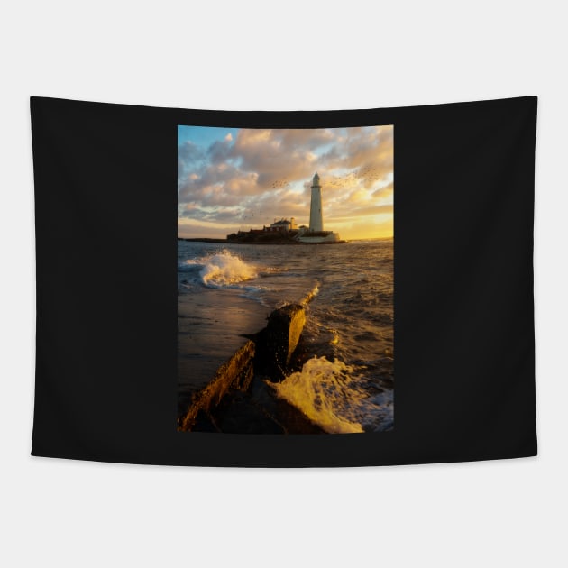 St Marys Lighthouse Tapestry by TMcG72