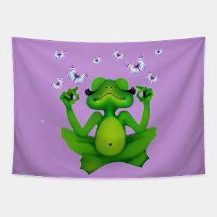 YOGA FROG Tapestry