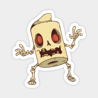 Zombie Toilet Paper Magnet