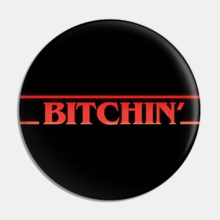 Bitchin 80s TV Pin