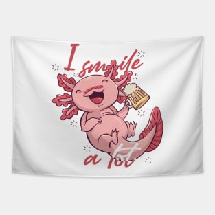 fearless axolotl Tapestry