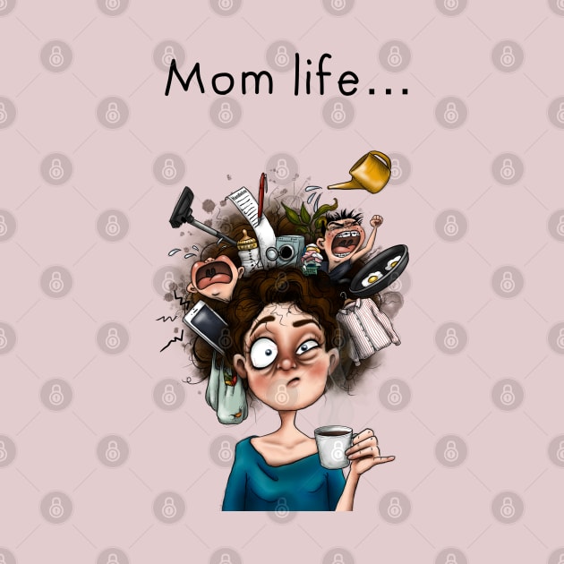 Mom life by Olle Bolle Design