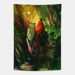 Animal Spirit Guide Tapestry