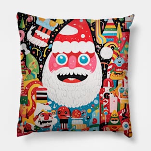 Christmas and Santa Claus 25 Pillow