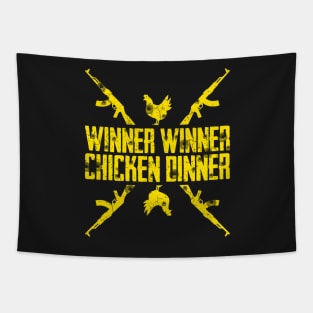 Winner winner chicken dinner PUBG Tapestry