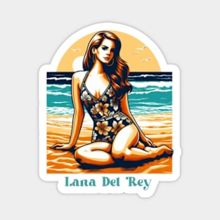 Lana Del Rey - Seaside Serenade Magnet